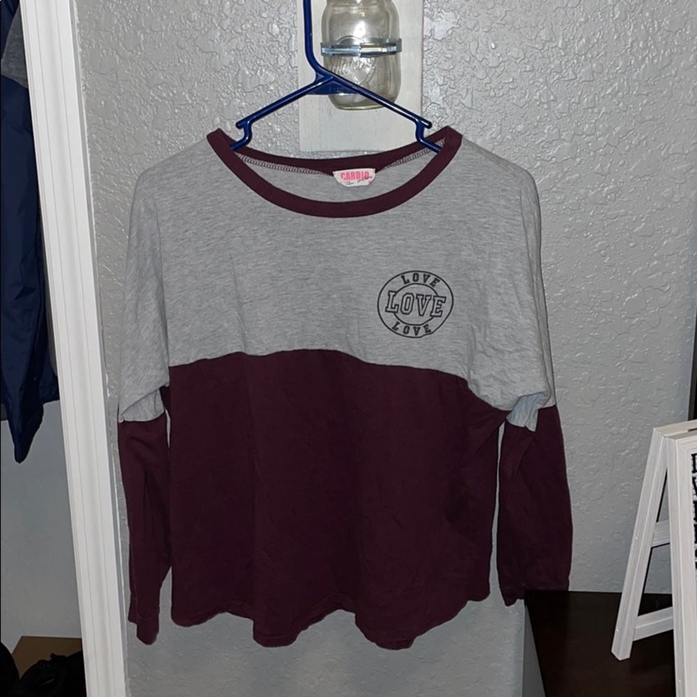 “Love” long sleeve
